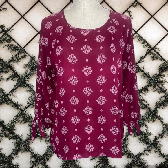 Papermoon Larie Tie Sleeve Top - Picture 4 of 13